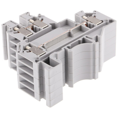 Phoenix Contact UKKB3 Series Grey Double Level Terminal Block, 0.2 → 2.5mm², Double-Level, Screw Termination