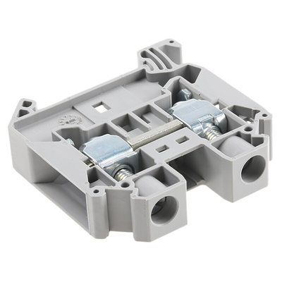 Phoenix Contact UT 16 Series Grey Feed Through Terminal Block, 1.5 → 25mm², Single-Level, Screw Termination, ATEX