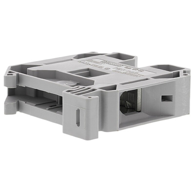 Phoenix Contact UT 35 Series Grey Feed Through Terminal Block, 1.5 → 50mm², Single-Level, Screw Termination, ATEX