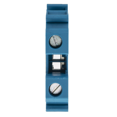 Phoenix Contact UT 16 BU Series Blue Feed Through Terminal Block, 1.5 → 25mm², Single-Level, Screw Termination,