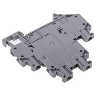 Phoenix Contact UTTB 2.5 Series Grey Double Level Terminal Block, 0.14 → 4mm², Double-Level, Screw Termination,