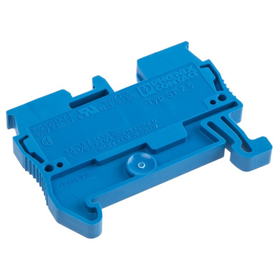 Phoenix Contact ST 2.5 BU Series Blue Feed Through Terminal Block, 0.08 → 4mm²