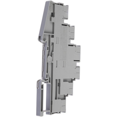 Phoenix Contact PT 2.5-PE/L/N Series Grey Earth Terminal Block, 0.14 → 4mm², Triple-Level, Push In Termination