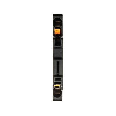 Phoenix Contact PT 4-HESI (5X20) Series Black Fused DIN Rail Terminal, Single-Level, Push In Termination, Fused