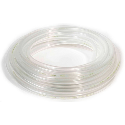 Saint Gobain Fluid Transfer Tygon S3™ 2375 Translucent Chemical Resistant Tubing, 4.5mm Bore Size , 15m Long , , Food