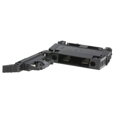 Weidmuller W Series Black Fused DIN Rail Terminal, 4mm², Single-Level, Screw Termination, Fused