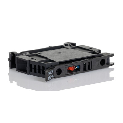 Weidmuller W Series Black Fused DIN Rail Terminal, 0.5 → 4mm², Single-Level, Screw Termination