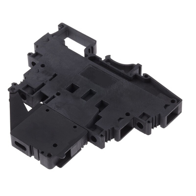 Phoenix Contact UKK 5-HESI (5X20) Series Black Non-Fused DIN Rail Terminal, Double-Level, Screw Termination