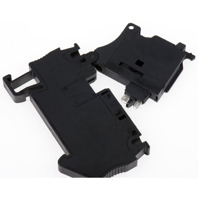 Phoenix Contact ST 4-HESILA 250 (5X20) Series Fused DIN Rail Terminal, Spring Clamp Termination, Fused