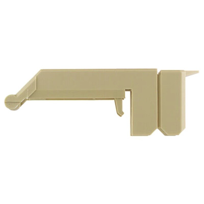 Weidmüller WFF Series Beige DIN Rail Terminal Block, Bolt Termination