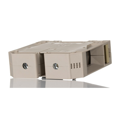 Weidmuller WDU Series Dark Beige Feed Through Terminal Block, 21.15mm², Single-Level, Screw Termination, ATEX, IECEx