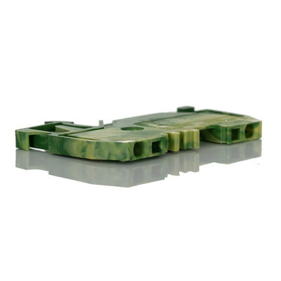 Wago 279 Series Green/Yellow Earth Terminal Block, 1.5mm², Single-Level, Cage Clamp Termination