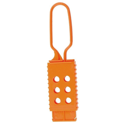 Brady 6 Lock 9mm Shackle Nylon Safety Lockout- Orange
