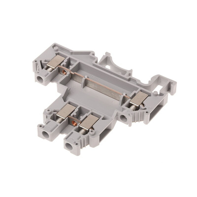 Phoenix Contact UKKB 5 Series Grey Double Level Terminal Block, 0.2 → 4mm², Double-Level, Screw Termination