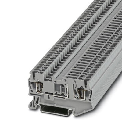Phoenix Contact ST 2.5-TG Series Grey Disconnect Terminal Block, 0.08 → 4mm²