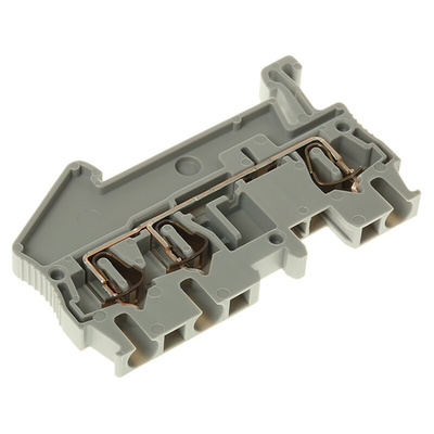 Phoenix Contact ST 2.5-TWIN Series Grey Feed Through Terminal Block