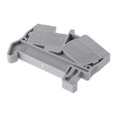 Phoenix Contact STS 2.5-TWIN Series Grey DIN Rail Terminal Block, 0.08 → 4mm², Single-Level, Spring Clamp