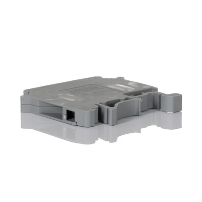 Phoenix Contact UK 5-MTK Series Grey Knife Disconnect Terminal Block, Single-Level, Screw Termination