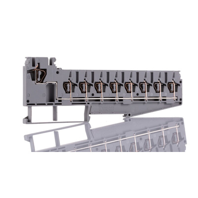 Phoenix Contact ZPV 1.5 Series Grey DIN Rail Terminal Block, 0.14 → 4mm², 3-Level, Spring Cage Termination