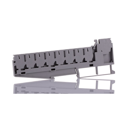 Phoenix Contact ZPV 1.5 Series Grey DIN Rail Terminal Block, 0.14 → 4mm², 3-Level, Spring Cage Termination