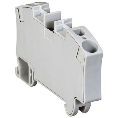 Legrand 372 Series Grey Feed Through Terminal Block, 10mm², Spring Clamp Termination