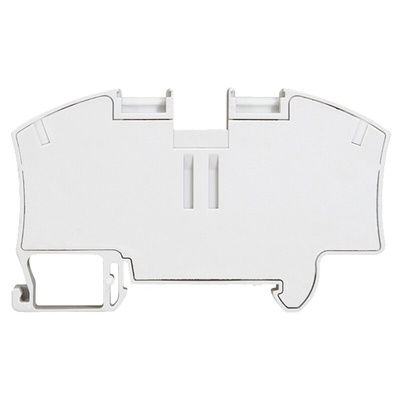 Legrand 372 Series Grey Feed Through Terminal Block, 16mm², Spring Clamp Termination