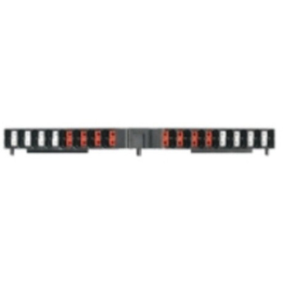 Weidmuller P Series Black DIN Rail Terminal Block, Octuple-Level, Push In Termination