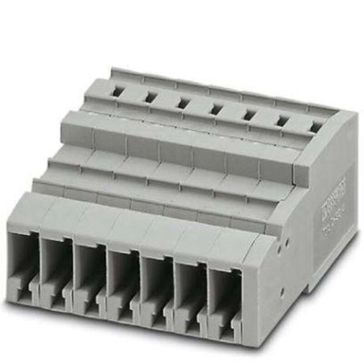 Phoenix Contact SC Series DIN Rail Terminal Block, Spring Cage Termination