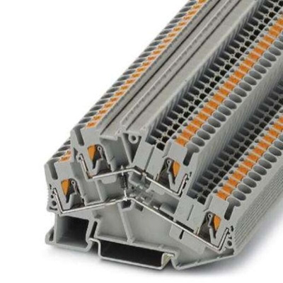 Phoenix Contact PTTBS 2.5-DIO/O-U Series Component Terminal Block, 0.14 → 4mm², Push In Termination