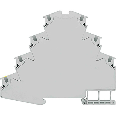 Siemens 8WH Series Grey DIN Rail Terminal Block, 0.5 → 4mm²