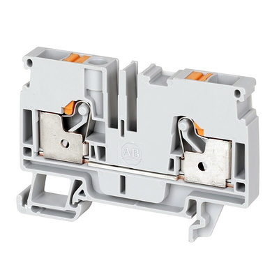 Rockwell Automation 1492-P Series Black Feed Through Terminal Block