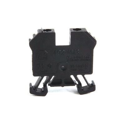 Rockwell Automation 1492-W Series Brown Feed Through Terminal Block, Screw Termination