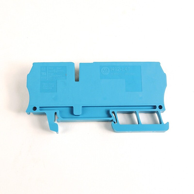 Rockwell Automation 1492 Series Blue DIN Rail Terminal Block, 4mm², Spring Clamp Termination, ATEX, IECEx