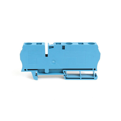 Rockwell Automation 1492 Series Grey DIN Rail Terminal Block, 6mm², Spring Clamp Termination, ATEX, IECEx