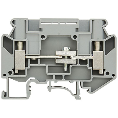 Siemens 8WH1000 Series Grey DIN Rail Terminal Block, 10mm², Screw Termination