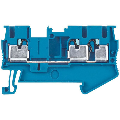 Siemens 8WH6003 Series Blue DIN Rail Terminal Block, 2.5mm²