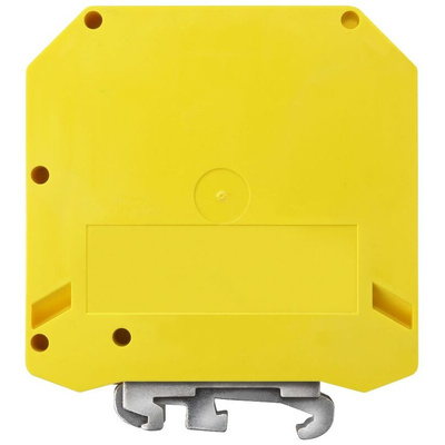 Siemens ALPHA Series Green/Yellow DIN Rail Terminal Block, 50mm², Single-Level, Screw Termination