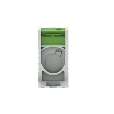 Entrelec 1SNF Series Green, Grey Terminal Block, 2-Level, Cable Termination