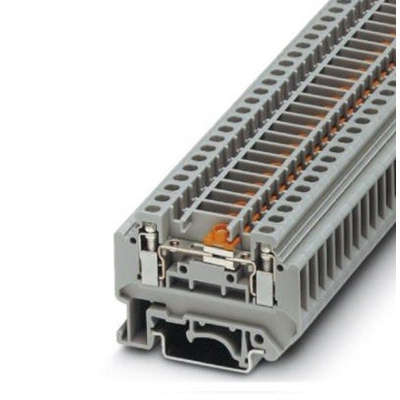 Phoenix Contact URTK/SS Series Grey Disconnect Terminal Block, 4mm², 1-Level
