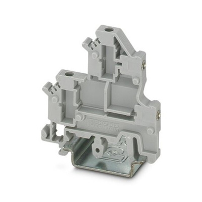 Phoenix Contact UKK 3-MSTB-5.08-F Series Grey Double Level Terminal Block, 0.2mm², Double-Level, Screw Termination