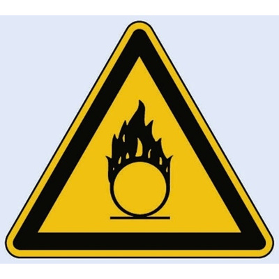 Wolk Self-Adhesive Hazard Warning Sign