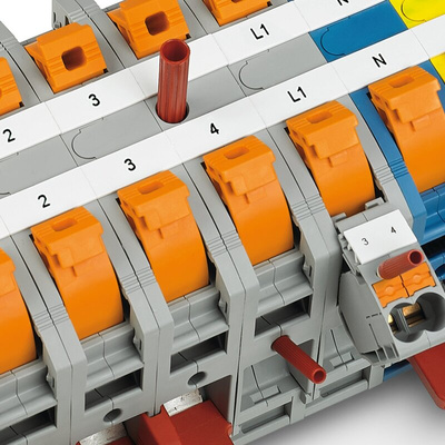 Phoenix Contact PTPOWER 95 Series Grey DIN Rail Terminal Block, 95mm², Single-Level, Push In Termination, ATEX, IECEx