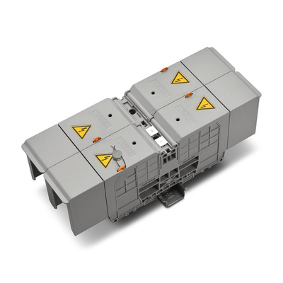 Phoenix Contact RBO 8-HC Series Grey Non-Fused DIN Rail Terminal, 6 → 70mm², Single-Level, Bolt Termination, ATEX