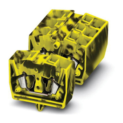 Phoenix Contact MSDB 2.5-FE-RZ Series DIN Rail Terminal Block, 0.08 → 4mm², Spring Clamp Termination