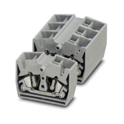 Phoenix Contact MSDB 2.5-M OG Series DIN Rail Terminal Block, 0.08 → 4mm², Spring Clamp Termination