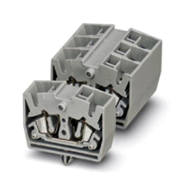 Phoenix Contact MSDB 2.5-RZ YE Series DIN Rail Terminal Block, 0.08 → 4mm², Spring Clamp Termination