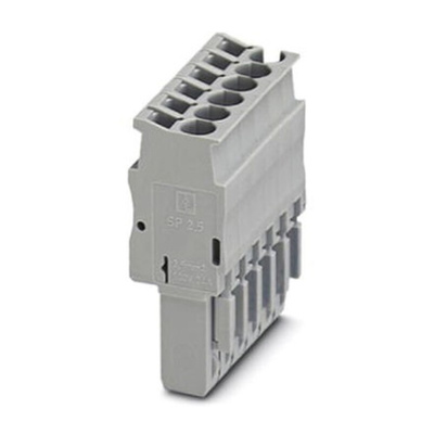 Phoenix Contact MSTBVK 2.5/16-G-5.08 Series DIN Rail Terminal Block, Solder Termination