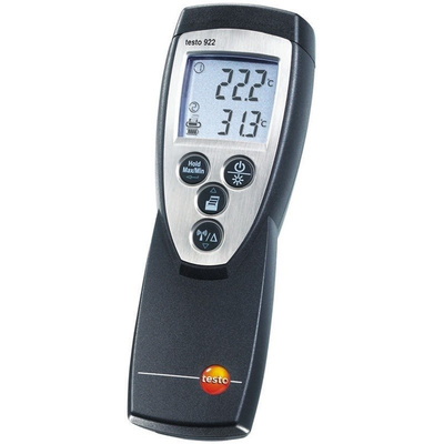 Testo 922 K Input Wireless Digital Thermometer, for HVAC Use With SYS Calibration