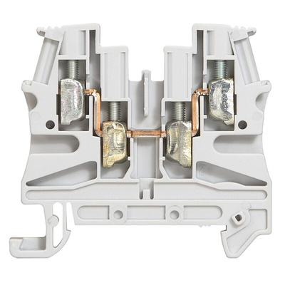 Legrand Viking Series Grey Non-Fused DIN Rail Terminal, 0.25 → 4mm², Single-Level, Screw Termination, ATEX