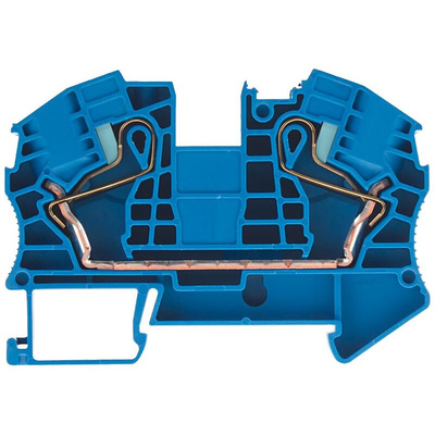 Siemens 8WH Series Blue DIN Rail Terminal Block, 16mm²